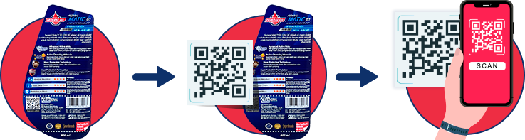 Cara Scan QR